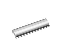 SOTECH Poignée de meuble NORR BA 32 mm Chrome poli Profilé de poignée en aluminium Poignée de tiroir