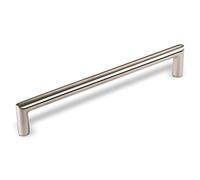 SOTECH Poignée de meuble Poignée en barre E11 tube inox véritable BA 192 mm Poignée d'armoire