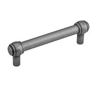 SOTECH Poignée de Meuble Style ALTHEA Aspect Vieil Argent BA 96 mm - Poignée de Campagne