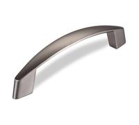 SOTECH Poignée de meuble THEA aspect inox mat BA 128 mm Poignée courbe Poignée de tiroir