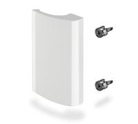 SOTECH Poignée de porte de balcon SEJA aluminium 82 x 52 x 20 mm blanc Poignée à tirer