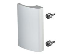 SOTECH Poignée de porte de balcon SEJA anodisée couleur aluminium 82 x 52 x 20 mm Poignée de porte de terrasse en aluminium