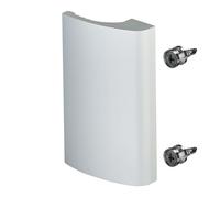 SOTECH Poignée de porte de balcon SEJA anodisée couleur aluminium 82 x 52 x 20 mm Poignée de porte de terrasse en aluminium