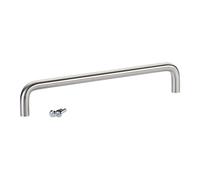 SOTECH Poignée en Forme d'Étrier BG03e en Acier Inoxydable Réel Massif - Ø 10 mm/BA 192 mm - Pour Meuble et Cuisine