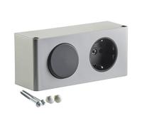 SOTECH Prise Powerbox 230 y Compris Interrupteur pour éclairage de Salle | de bain V Kombibox pour armoire de toilette testé TÜV (sans bloc d'alimentation)