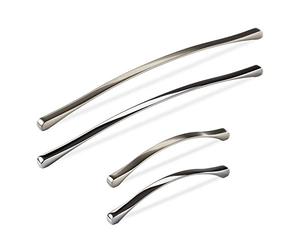 SOTECH SCHÜCO ALU COMPETENCE Poignée de Meubles Sila Poignée pour Chiffonnier Poignée pour Porte BA 160 mm Chrome poli Design