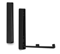 SOTECH Set de 2 x Crochets Pliants Montés en Saillie BARI 120 x 16 x 15 mm Finition Acier Inox Patère pliante Crochet Mural