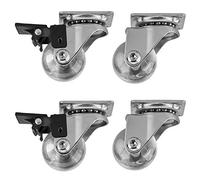 SOTECH SET Roulette de meuble SWIFT transparente Ø 35