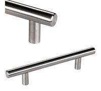 Sotech SO-TECH® Poignée Barre Poignée de Meuble G10 Tube en Acier Affiné Entraxe de trou 96 mm