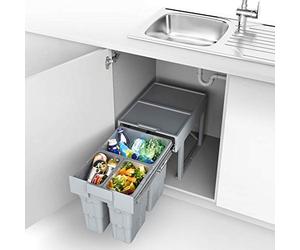 SOTECH Système de Tri des Déchets Poubelle 1 x 16 et 2 x 7 Litres à partir