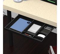 SOTECH Tiroir de Bureau Glissière pour Tiroirs à extension totale UTENSILO 566 x 390 x 36 mm Noire