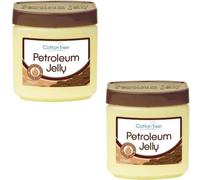 Sotl® X2 Cotton Tree Gel de pétrole Jumbo avec beurre de cacao hydratant en profondeur, multi-usage pour soulager la peau sèche, talons craquelés et soins des lèvres 226 g
