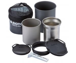 Soto - Thermostack + Cook Set Combo - Popote - 110x110x135 mm - silver