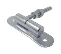SOTOOLS Lot de 2 charnières de portail M12 à roulement à billes séparables 150 x 40 mm, pour portails et portes lourdes, en acier galvanisé, avec 2 écrous, 2 rondelles et roulement à billes.