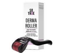 Sotrue Derma Roller For Hair Growth 0.5 mm with 540 Titanium Needles | Repairs Damaged Hair, Activates Hair Follicles | For Hair Fall & Hair Thickening | Easy to Use