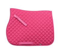 Sotto-selle de saut Tecno Simple, doux et résistant, indispensable pour protéger le cheval des traumatismes et des chocs excessifs, sobre et élégant (complet, rose)