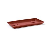 Sottofioriera Rettangolare Anthea 50cm Terracotta Veca Sottovaso