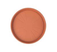 Elho Planttaxi Universel 35 - Soucoupe pour Intérieur & Extérieur - Ø 33.7 x H 6.5 cm - Marron/Terre Cuite
