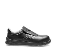 Sottozero Work SOCIM Wasabi S2 HRO FO SR ESD Chaussure basse de sécurité de cuisine en microfibre pour homme/femme, Noir , 38 EU