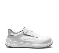 Sottozero Work SOCIM Wasabi S2 HRO FO SR ESD Chaussure basse de sécurité de cuisine en microfibre pour homme/femme, Blanc, 37 EU