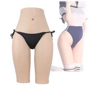 SoTUCR Crossdressing Culotte en Silicone Mini Fein Annoter Ajustement De Hanches Short Contrôleur De Fesses Artificielles pour Femmes,Color 3,Basic