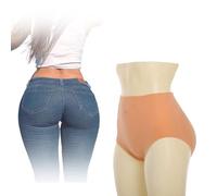 SoTUCR Culotte Amplificatrice De Hanches en Silicone pour Hommes Travestis Gainant Poussant Les Fesses sous-Vêtement pour Transgenres,Color 2,Thicken hips 1.6cm