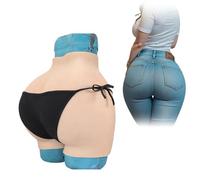 SoTUCR Culotte en Silicone À Gros Fesses Rehausseur De Fesses Réaliste Short Rembourré Gainant sous-Vêtements Rembourrés Push-Up pour Crossdresseurs,Color 3,Upgraded