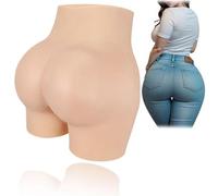 SoTUCR Culotte en Silicone avec Vagin Factice Hanches Réalistes Épaissies, Culotte Push-Up Rehausse Fessier Gainage Corporel sous-Vêtement pour Drag Queen