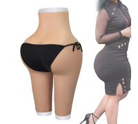 SoTUCR Culotte en Silicone pour Femme avec Gros fessier, Shaper, contrôle, Push-up, rehausseur de Hanches, rembourrée, sous-vêtements pour Cosplay,Color 2,Upgraded