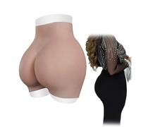 SoTUCR Culotte en Silicone pour Femme, Fausse Culotte RéAliste, FaçOnnant Les Hanches, Short De ContrôLe, Hanche Artificielle, RembourréE, pour Travesti,Color 3,M