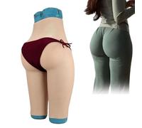 SoTUCR Culotte en Silicone RéAliste avec Faux Vagin, Taille Haute, Effet Push-Up, ContrôLe des Fesses, pour Transgenres,Color 2,Upgraded