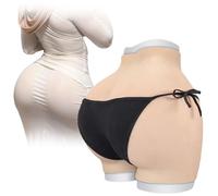 SoTUCR Culotte Rembourrée en Silicone pour Femme Fesses Volumineuses Hanches Améliorées sous-Vêtement pour Cross-Dresseuse Épaississant Les Fesses,Color 3,Basic