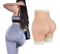 SoTUCR Culotte Rembourrée en Silicone pour Femmes Rehausseur De Fesses Lingerie Gainante Féminine sous-Vêtement Push-Up pour Cosplay Drag Queen,Color 1,Upgraded