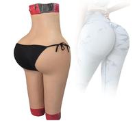 SoTUCR Culotte Rembourrée en Silicone Réaliste pour Élargir Les Hanches sous-Vêtements Push-Up Body Rehausseur De Fesses pour Personnes Transgenres,Color 3,Upgraded