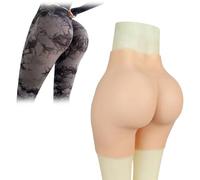 SoTUCR Culotte Respirante en Silicone,Entrejambe Ouvert,Faux Rehausseur De Hanches,Short pour Travesti,Courbes pour Femmes, Cosplay,Color 3,2.6THICKNESS