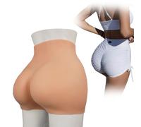 SoTUCR Culotte Silicone avec Fausses Hanches Lifting des Fesses Ouverture À l'entrejambe Gainante Et Push-Up pour Femmes Et Drag Queens,Color 2,Thickened HIPS 2.2CM