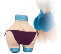 SoTUCR Culotte Silicone pour Enhancement des Hanches Lifting des Fesses Modelage du Corps Rembourrée Épaississante pour Crossdresser,Color 1,Upgraded