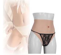 SoTUCR Culottes en Silicone Masculin À Féminin Slips Push-Up Taille Haute pour Hommes Slip Lifter Taille Haute pour Travesti,Color 1,One Size