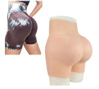 SoTUCR Fesses en Silicone Épaississantes, Fesses De Vagin Factice, Lifting De Fesses, Shorts Push-Up pour Crossdresser