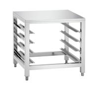 Soubassement Four GN 1/1 & GN 2/1 - 4 Niveaux - 700 x 720 mm - Support Inox Professionnel