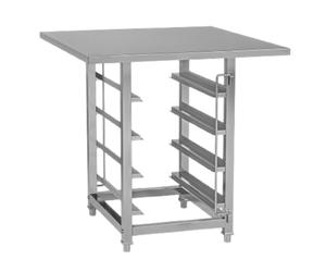 Soubassement Four GN 2/1 - 4 Niveaux - 930 x 850 mm - Support Inox Professionnel