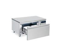 Soubassement Réfrigéré avec 1 Tiroirs GN 2/1 H150 mm pour Appareils de Cuisson L1200 mm Virtus