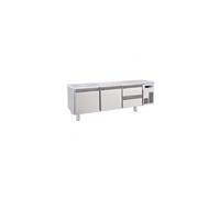 Soubassement réfrigéré positif inox Gamme 650 Baron NC G