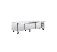 Soubassement Réfrigéré Professionnel Positif 4 Portes 420 L