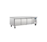 Soubassement Réfrigérée Positif 3 Portes 317L