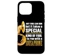 Soubassophone Blague pour Sousaphoniste en La Fanfare Coque pour iPhone 16 Pro Max