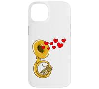 Soubassophone Saint-Valentin Cuivres Mariage Coque pour iPhone 14 Plus