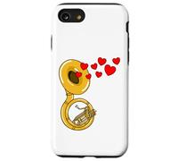 Soubassophone Saint-Valentin Cuivres Mariage Coque pour iPhone SE (2020) / 7 / 8