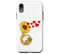 Soubassophone Saint-Valentin Cuivres Mariage Coque pour iPhone XR