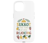 Souccot The Time of Our Rejoicing Coque pour iPhone 15